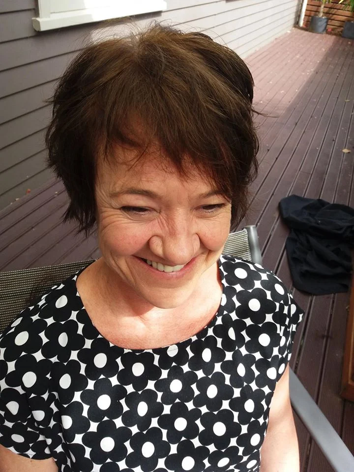 A short cut with a soft fringe
