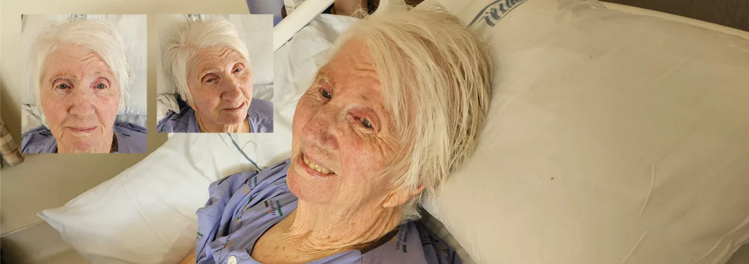 Photographs from the Courier Cuts hospital-visit service